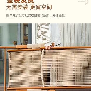 阳台桌椅闲看书喝茶休椅子编椅午休折叠躺椅庭院花小园藤VVX户外