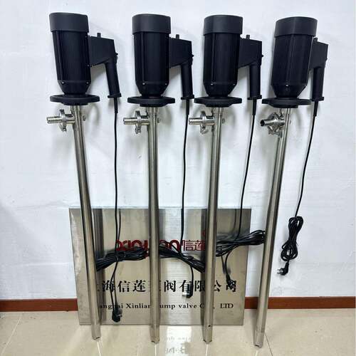 HPE桶NC--V+SS316L-700不锈钢插泵油桶泵电动手抽液JEW泵提泵
