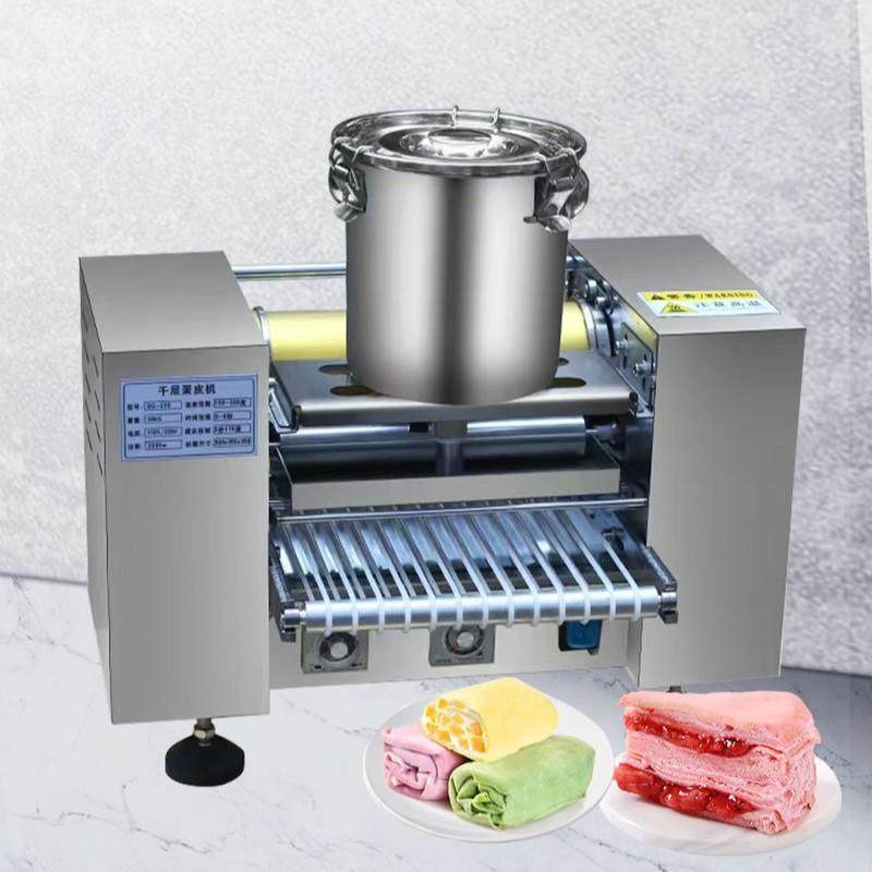 蛋糕房用全自动小型榴莲千层蛋糕皮机春卷皮班戟皮烤鸭饼皮商用,清洗/食品/商业设备,其他食品加工设备,淘宝优惠券,粉丝福利购,淘宝优惠卷