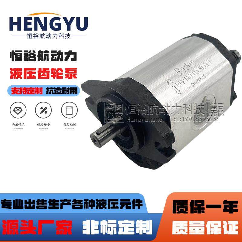 博顿液压油泵Boden齿轮泵BHP1A0D13.8C0L1BAP1B0BAP1A0高压油泵