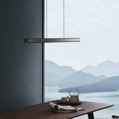 中山灯饰厂家 现代简约餐厅吊灯 性创意书房卧室灯设计师LED灯