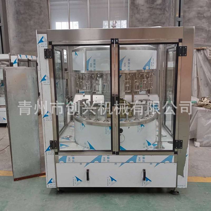 全自动红酒负压灌装机 果汁红酒饮料灌装机全自动转子泵灌装机