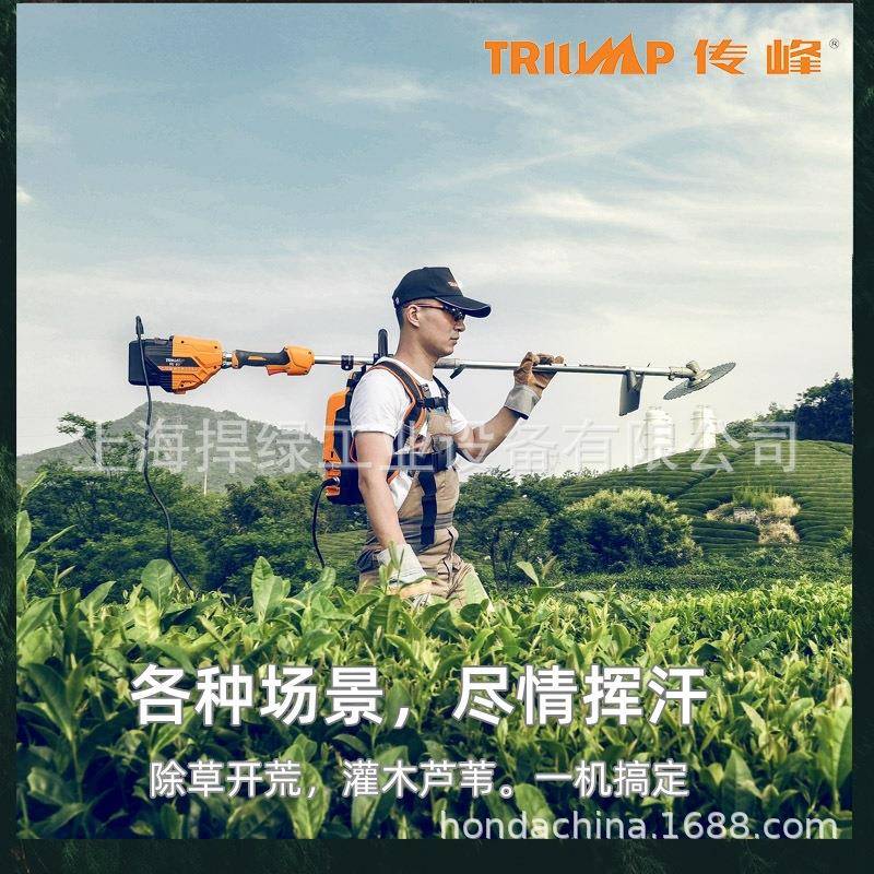 传除峰6V6V电动割草机充电式家电用无刷打草机机草锂设备