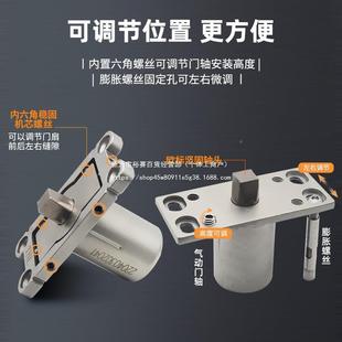 度中轴转门AFP配件地弹簧轴门五金玻偏地璃门轴定位偏轴旋地簧美