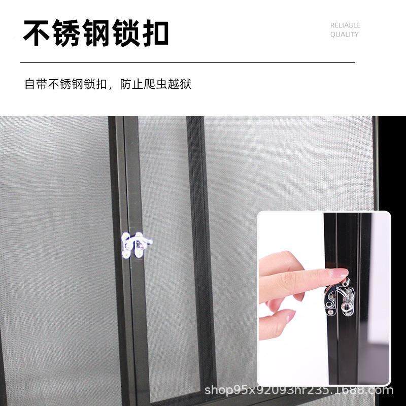 P色AY铝I爬宠PCF网箱横款养网箱合金变龙饲箱爬箱蜥蜴通风透气