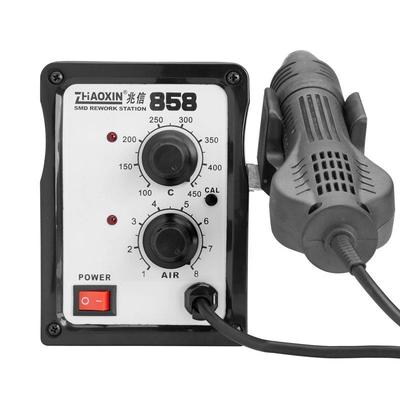 显ZH858刻度AOX热IN厂家直销858D数拆焊可调台恒温热风台防静电风
