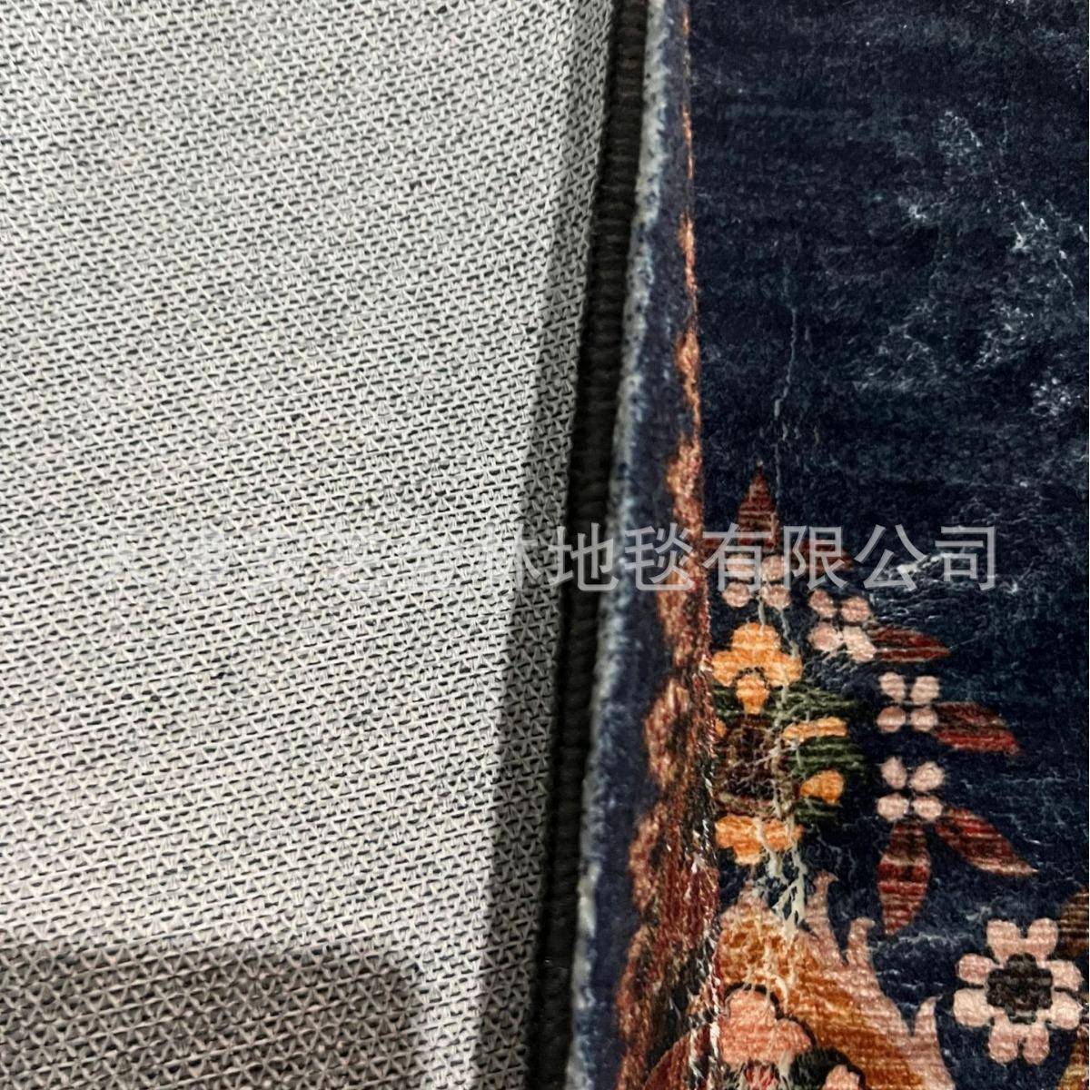 客厅毯斯波轻奢家L轻奢系用地垫卧室书风房复古风床边可折地叠水
