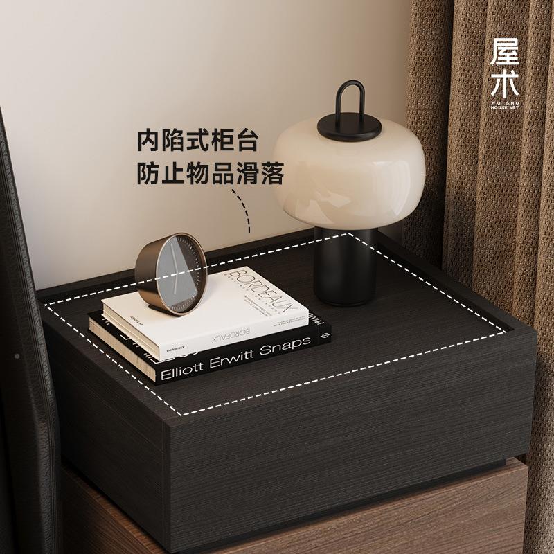 头柜简约现代积木床头室卧小储物柜床头收纳柜大床小可床型边柜