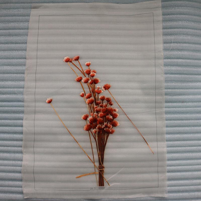 苏州白饰妹手工工苏绣未装裱绣片鸟语26香花装画手苏绣绣片特色送