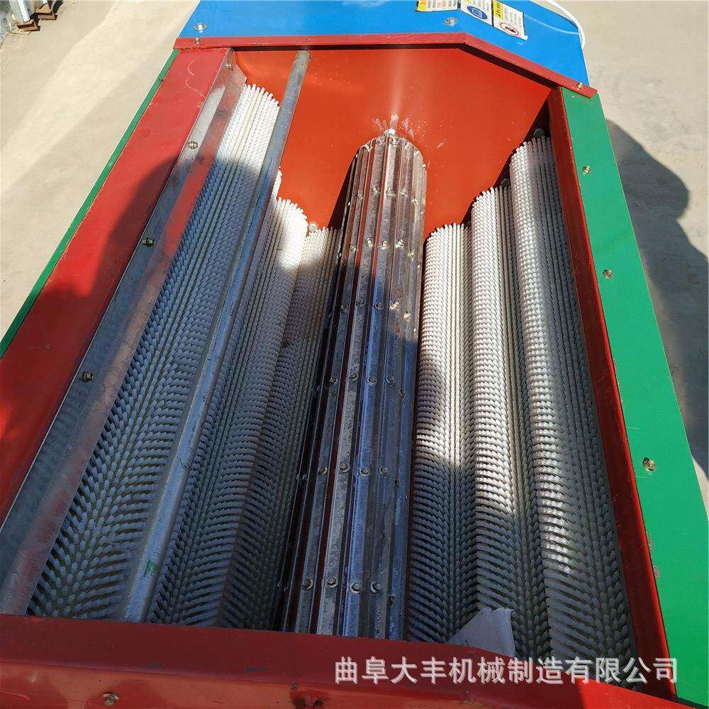 IVQ曲阜丰皮核桃大剥青壳机批量山核桃脱皮机农用青核桃去皮机