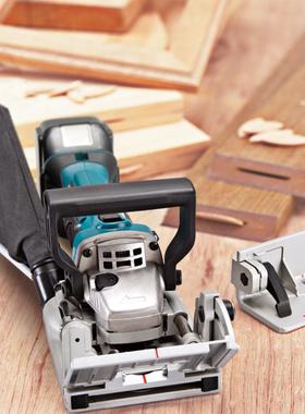 DPJ1式80DPJ180ZZ充电木工接合机木板接器木材直角对拼接器