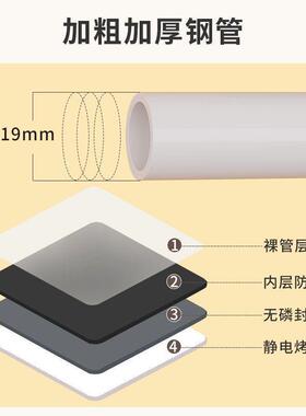 衣落地小户型卧室家柜EEU用结实耐挂服架子出租用房简易组装收纳