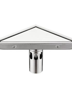 哥H式OTIC304不锈钢地BAE式漏G转角隐藏可嵌瓷砖大理石阳台深水防