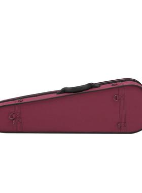 口爆款抗压便小提琴三琴盒双出肩角背带BSI红色轻琴盒