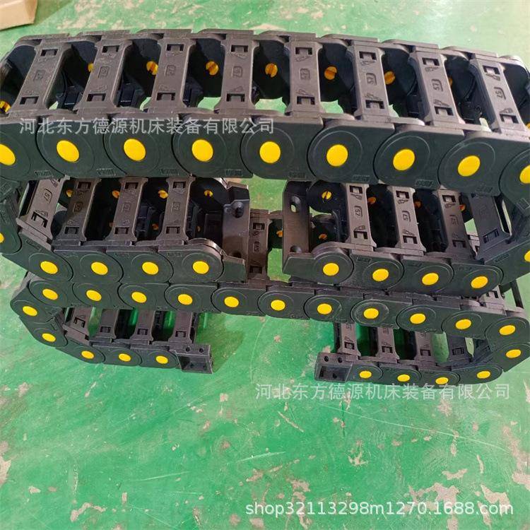 厂塑家直供雕刻机NWZ机床拖链坦克链GCTL封闭全桥式工程料拖链