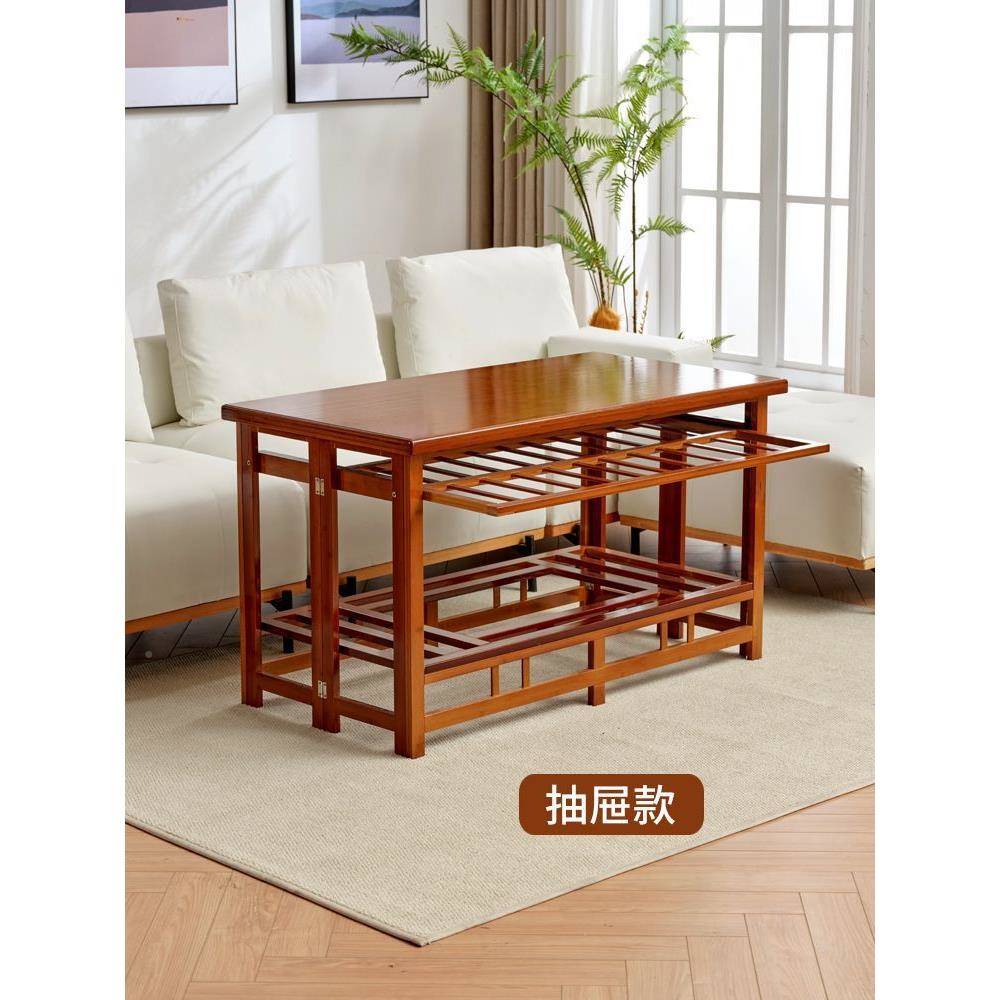 家简约烤火桌无品牌/子折叠正方形家长用火架子实木多功能冬季用