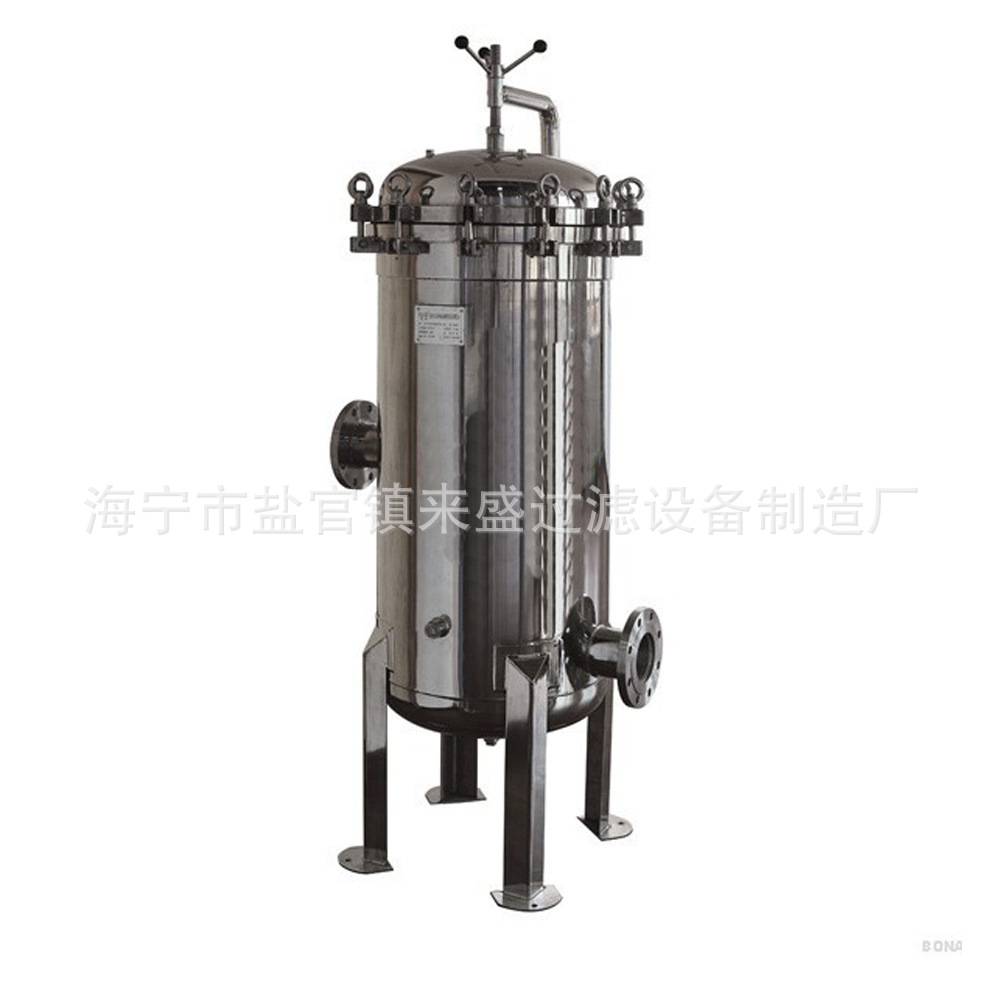 龟背式侧入式袋式过滤器 水过滤 液体过滤 酸性 碱性 精密过滤