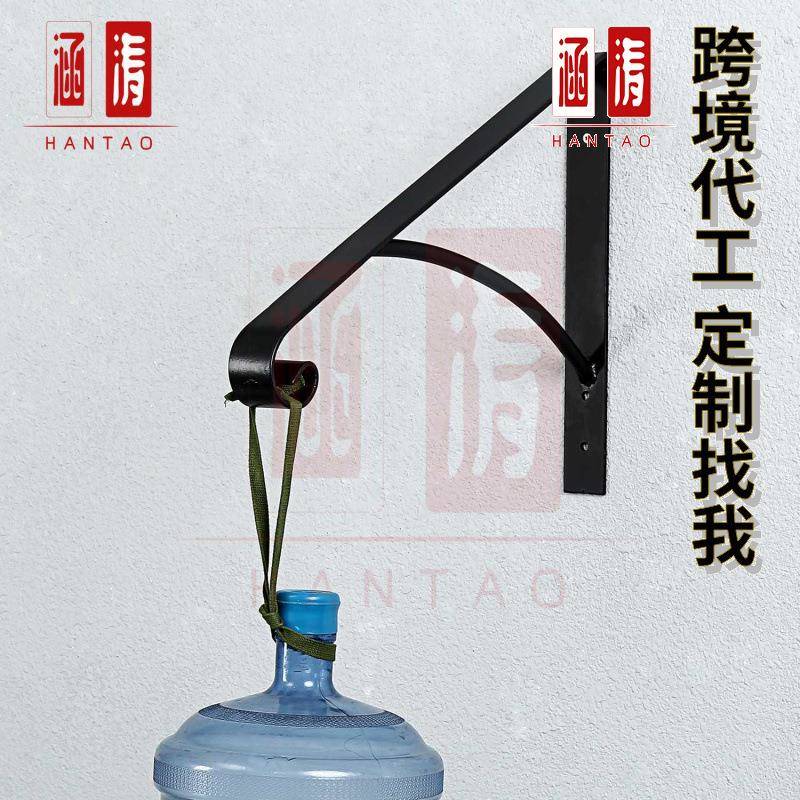 铁艺美式水KOE简手易洗手间扶复古钩挂门外楼梯扶手卫生间泥