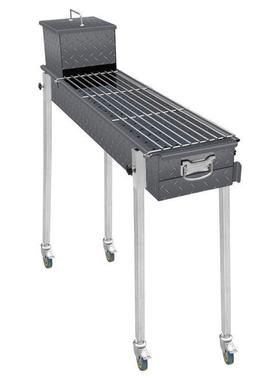 木炭烧厚商用烤大型家用加大加烤炉摆摊烤户外烧烤AL101055架烧炉
