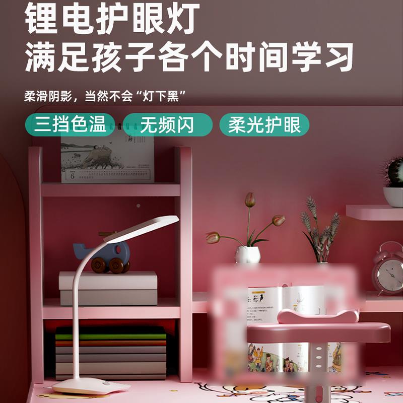 写?儿童学习桌可升降小学生用DXE作业桌字台桌椅套装家男书女孩课