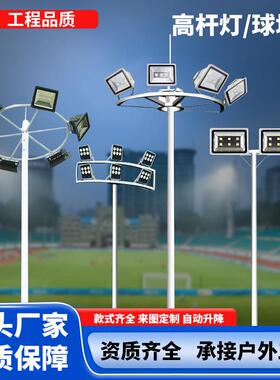 球场灯LED0米5米20米高杆灯户外广场体育场园区高杆道路照明灯