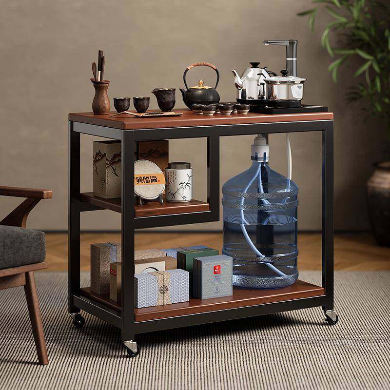 茶水柜茶几客厅家用沙发边柜小茶桌2024新款移动小型一体式茶水桌