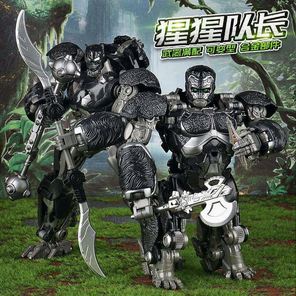 精刻变形玩具JK05变形机器人猩猩队长双形态擎天之圣KO原大SS106