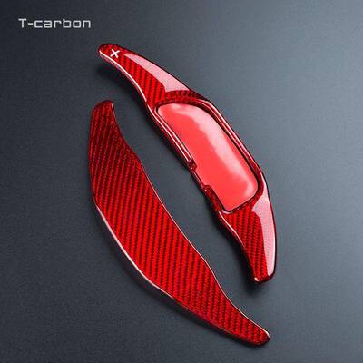 适用于奔驰新AMGC200LC260LGLCGLESCLA级彩色玻璃纤维换挡拨片