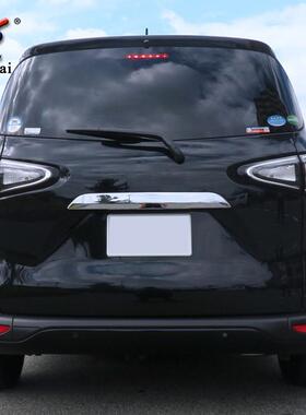 适用于丰田Sienta改装后尾箱电镀饰条170系专用尾门后标饰条