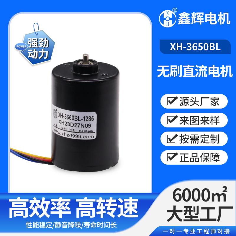 3650微型马达低压大功率高转速电动工具风扇吸尘器无刷直流电机