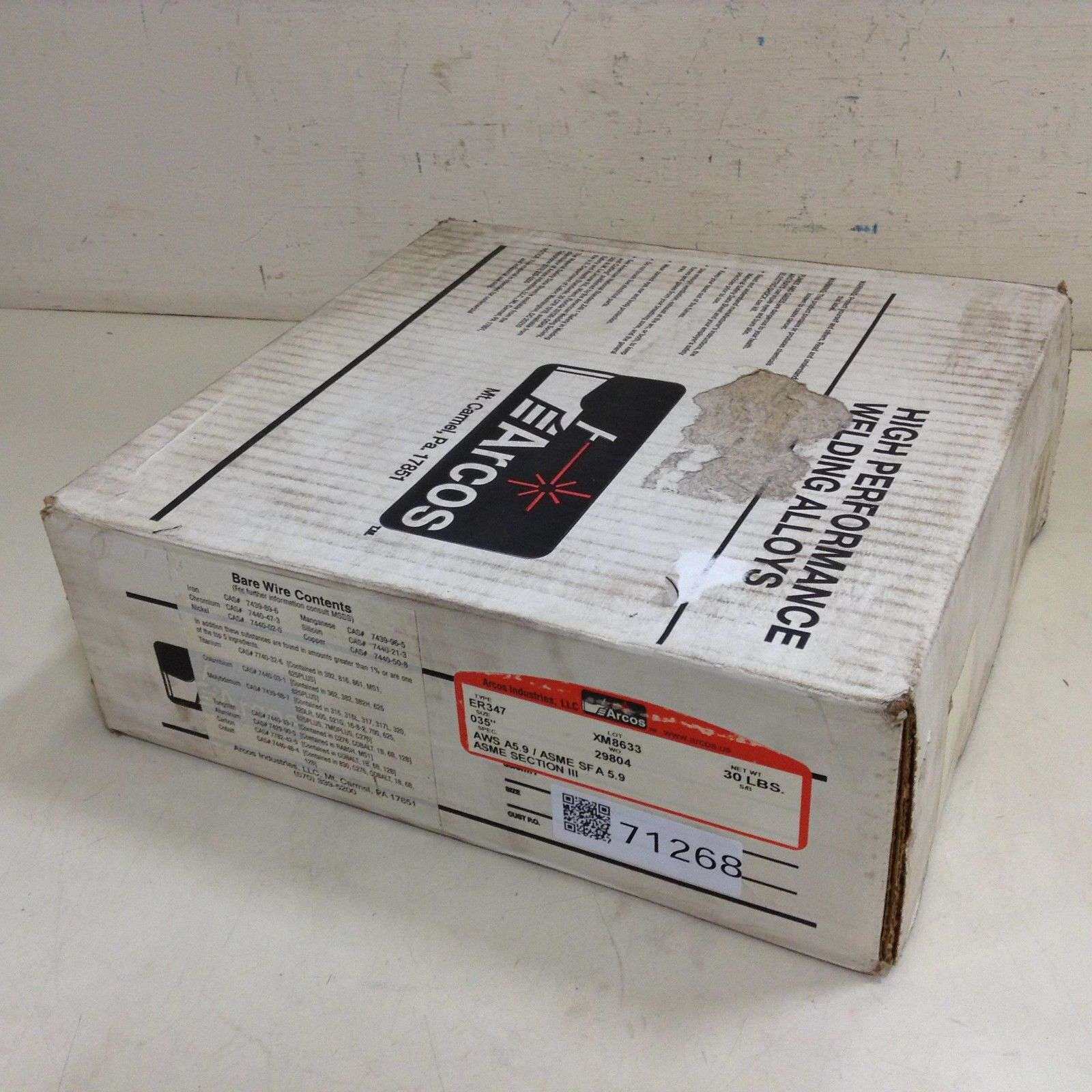 Arcos 4N1A镍基焊条ENiCrFe-2用于因科镍718