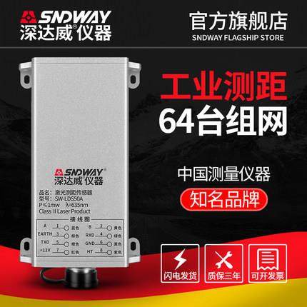 激光测距仪模块高精度工业红外线传感器支持编程组网定制