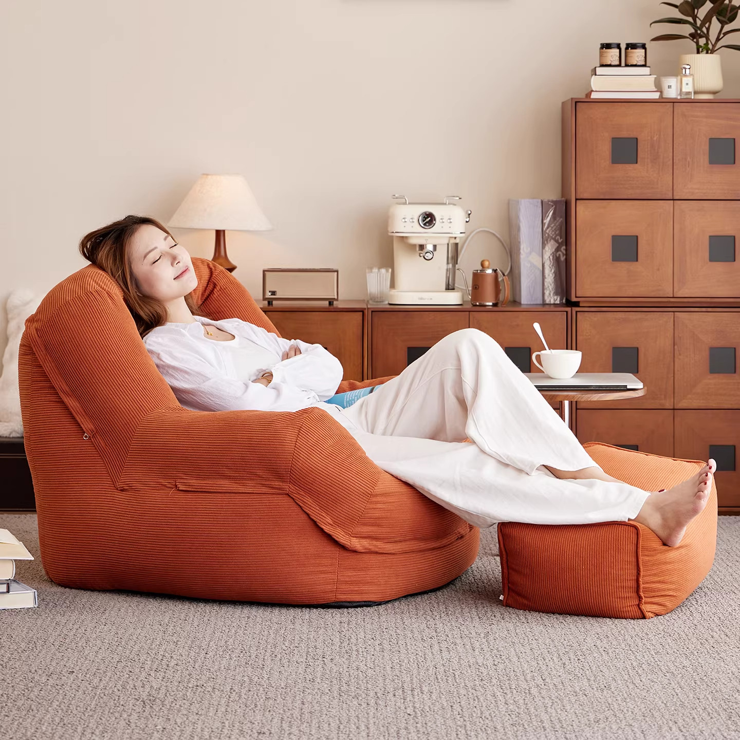 懒人沙发家用客厅窝窝椅阳台卧室久坐不塌沙发单人休闲阅读躺椅,住宅家具,懒人沙发,淘宝优惠券,粉丝福利购,淘宝优惠卷