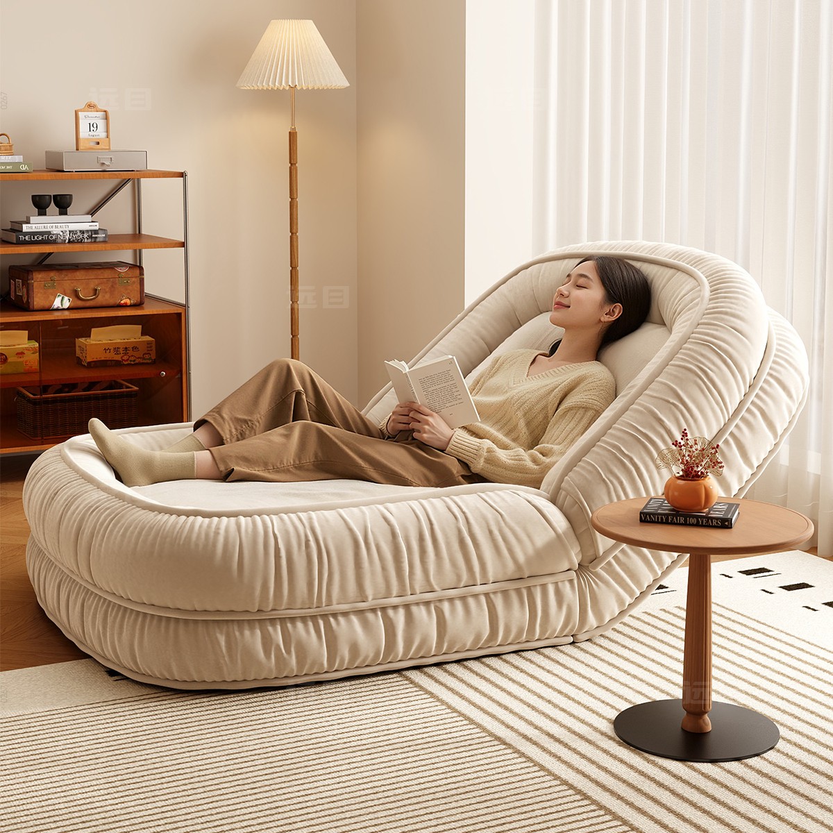 大型人类狗窝懒人沙发可躺可睡懒人窝窝床沙发床懒人狗窝人类小窝