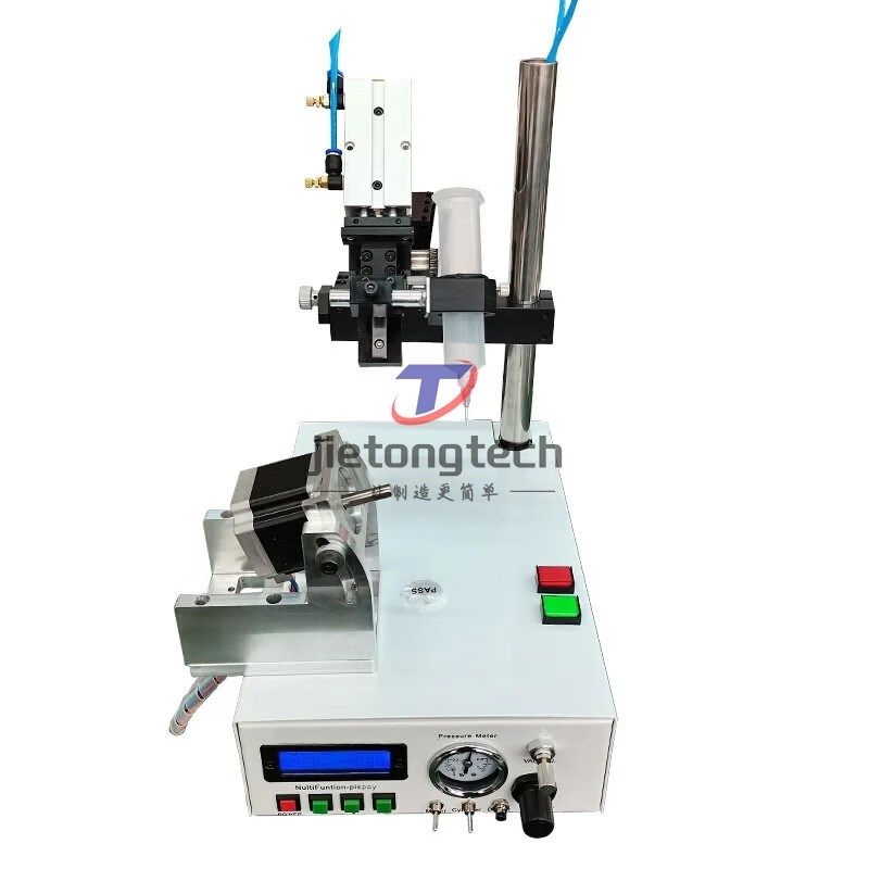 电机马达圆形点胶机喇叭热熔圆型点胶机全自动滴胶机涂胶机打胶机