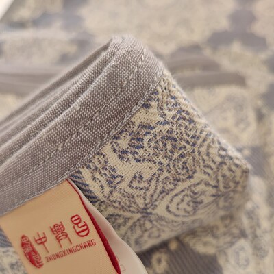 高端纯棉老粗布床单盖毯提花工艺加厚透气三件套四季毯细腻柔软