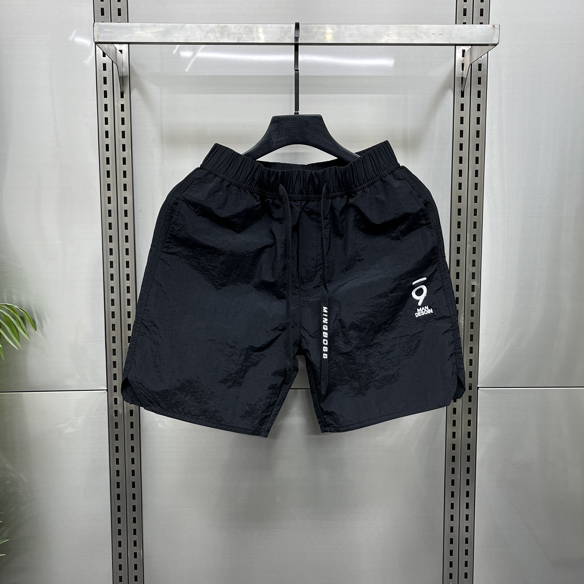 2024新款短裤男士夏季潮流彩色刺绣沙滩裤青年美式宽松速干五分裤,男装,短裤,淘宝优惠券,粉丝福利购,淘宝优惠卷