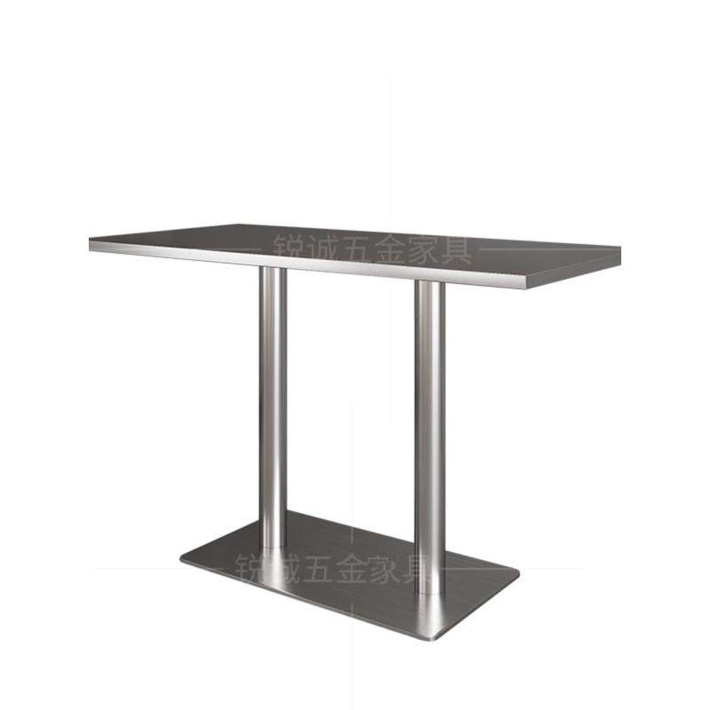 简约现代咖啡厅户外不锈钢长桌子家用一米二长餐桌定制长方形桌子,住宅家具,不锈钢/PVC餐桌,淘宝优惠券,粉丝福利购,淘宝优惠卷