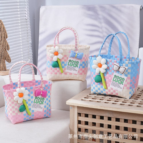 礼品篮手工编织菜篮子包伴手礼篮