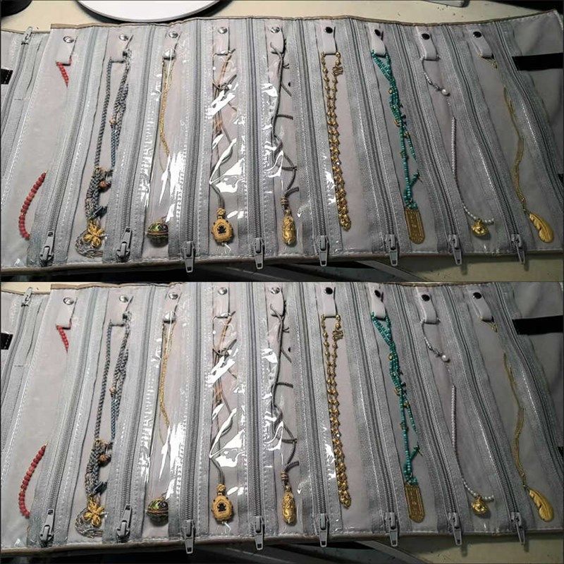 珍珠项链收纳包便携旅行可折叠美拉德项链珠宝首饰手链防氧化袋子,饰品/流行首饰/时尚饰品新,首饰展示架,淘宝优惠券,粉丝福利购,淘宝优惠卷