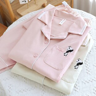 睡衣怀孕期产后哺乳喂奶衣 a类孕妇大码 全棉春夏季 月子服纯棉薄款