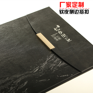 高档食谱菜单制作活页食谱本菜单本定制高档菜单食谱W封皮菜单印