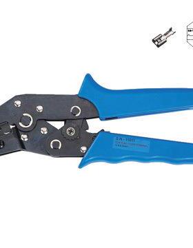 华胜工具插塞型插簧端子钳压接钳压线钳SN-11011 0.5-2.5mm2