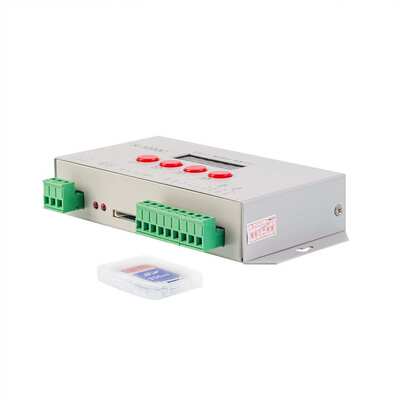 APP控制K-1000C幻彩控制器广告招牌点光源灯带支持DMX/SPI灯具