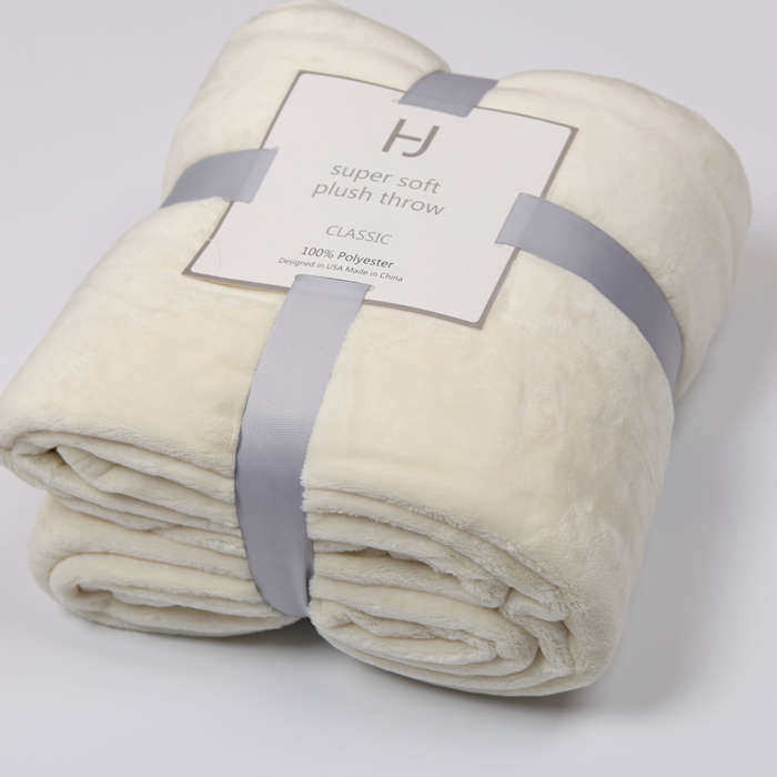 法兰绒毯子法兰绒毛毯加毯绒背景毯珊瑚毛巾被盖拍照纯白hj沙发