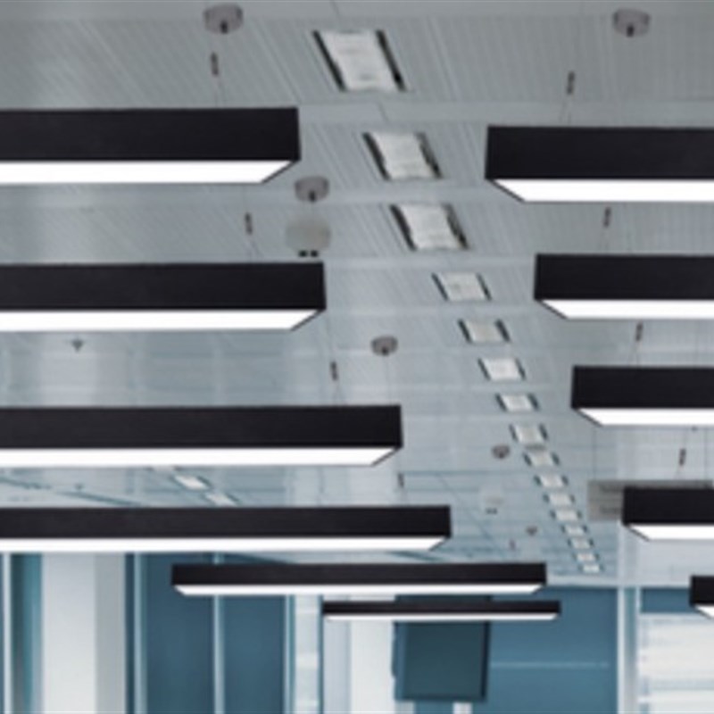 单管28w明装日光灯盘ledt5t8天花灯面板灯吊线餐厅荧YX光灯平板灯