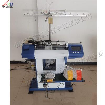 小型智能手套机 全自动棉纱手套编织机 纺织手套机器设备