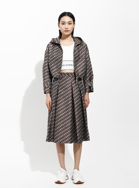 卡莉朵拉半裙C26C7408提花个性时尚格调优雅气质A摆半身裙