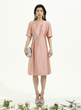 卡莉朵拉连衣裙C27C7509秋季新款通勤休闲风女