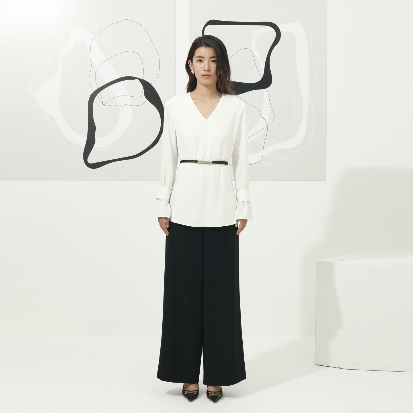 秋季新款气质长袖上衣女